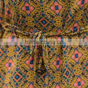 Women's Lovely Dress for Summer Fashion Printed Dress Slim Fit Sleeveless Dress Casual Skirt thumbnail-5