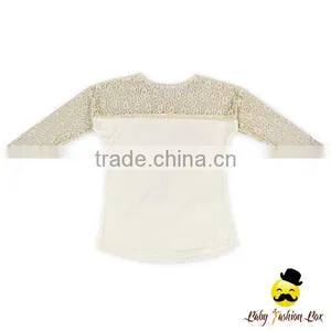 Korean Style Cheap Adult Women Transparent Lace Floral Long Sleeve Rose Printed Cotton Raglan Lady T Shirt Top Blouse thumbnail-1
