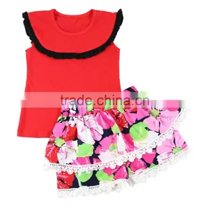 Hot Selling 100% Cotton Giggle Moon Remake Outfits Clothes for Kids Boutique Outfits thumbnail-2