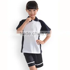 Custom Latest Design OEM Logo American Style Sport Clothes Elementary School Uniforms thumbnail-1
