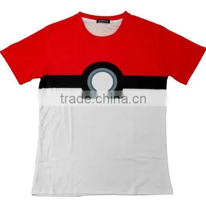 Fashion Womens/Mens Pokemon Pokeball 3D Print Casual T-Shirt thumbnail-1