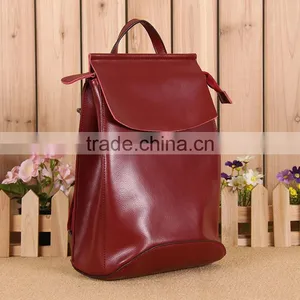 Colorful Girls Leather Packbag With High Quality thumbnail-5