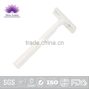 Plastic Handle Twin Blade Hotel Hot Selling Disposable Razor thumbnail-1