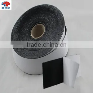 Black Color Hook And Loop Adhesive Backed Tape 3/8" to 6" In 25 Meter Rolls thumbnail-4