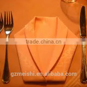 High Quality Washable Wedding Monogram Linen Napkin thumbnail-6
