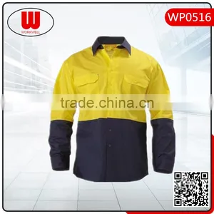 Uniform Work Shirt With Collar thumbnail-1