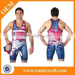 Hot Selling Wrestling Singlet thumbnail-1