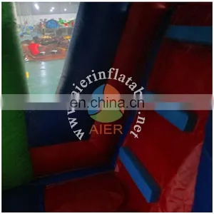 2017 Aier Hot Sale Superhero Inflatable Bouncer Combo/ Inflatable Castle Combo thumbnail-4