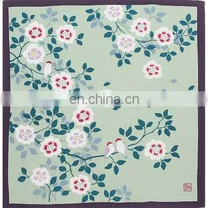 High-quality Wholesale 100% Polyester Wrapping Cloth Furoshiki Japanese Packaging Cloth thumbnail-1