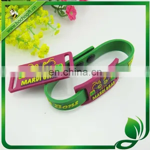 Rubber Bracelet With Tag thumbnail-1