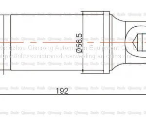 24Khz Ultrasonic Stepped Column Transducer With 4pcs Ceramics CE Certification thumbnail-2