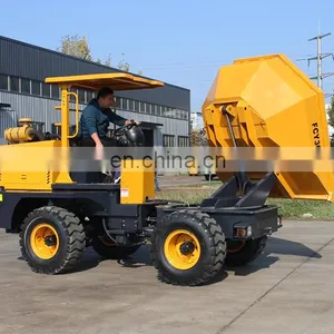 Construction Transport 3 Ton Mini Dump Truck FCY30 thumbnail-6