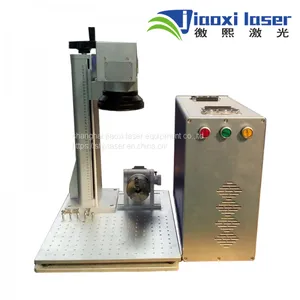 Portable Handheld 30W Fiber Laser Marking Machine Wisely Used For Heavy Product Not Easy Moving / Metal / Part of Non-metal thumbnail-1