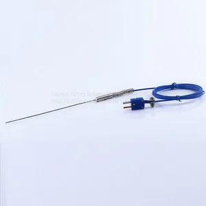 K Type Thermocouple Mineral Insulated Temperature Sensors With Standard Leads 2x7/0.2mm thumbnail-1