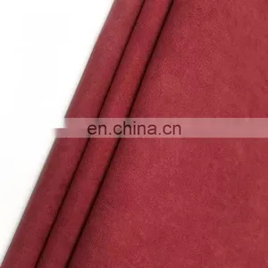 High Quality 75d*225d 100% Polyester Suede Fabric for Sofa thumbnail-2