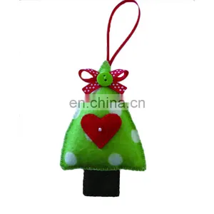 2019 Factory Custom Christmas Felt Shapes With Ornament Set for Kids thumbnail-5