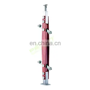 New Arrival Balcony Railing Post Stainless Steel Glass Balustrade Balustrade Design Systems thumbnail-6