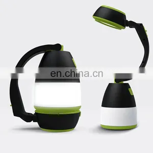 2020 New Outdoor Portable Camp Equipment Vertical Standing Usb Rechargeable Light Led Camping Lanterns thumbnail-3