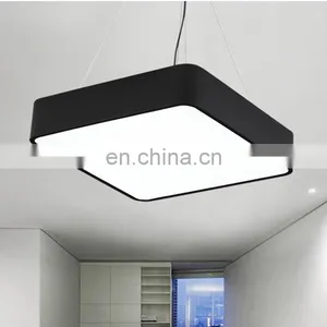 36W Modern Led Square Hanging Office Lights thumbnail-5