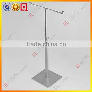 Two Arms Metal Bag Display Rack, Handbag Display Stand thumbnail-2