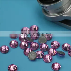 Top Quality Light Rose Flatback Hotfix Loose Rhinestone Stone for Dresses thumbnail-4
