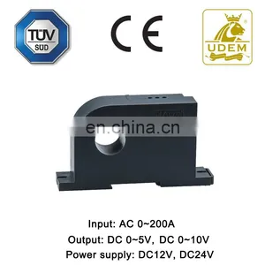 Acrel AC Current Transformer Input:AC 0-200A Output:DC 0-5V/0-10V Diameter:20mm CT Class 0.5 0.2 Current Transducer BA20-AI/V thumbnail-3
