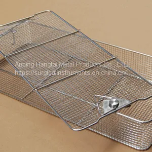 Instrument Baskets Side Perforated Sterilisation Basket – Replace Green Plastic Trays thumbnail-1