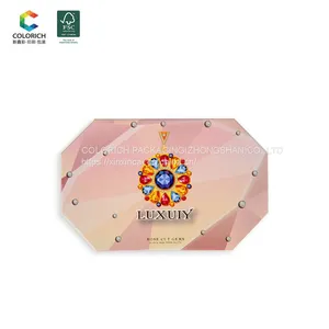 Diy Eyeshadow Palette Phone Custom Empty Magnetic Makeup Folding Cardboard Container Packaging Box Anylady Eye Shadow Palette thumbnail-2