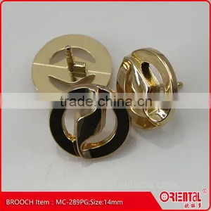 Factory Alloy Fashion Delicacy Men's Weeding Brooch thumbnail-2