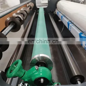 Factory Cloth Nonwoven Fabric Roll Slitting Rewinding Machine thumbnail-4