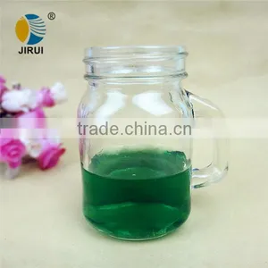 Clear Glss Handle Jar & Transparent Glass Mason Jar thumbnail-1
