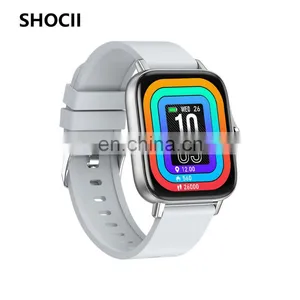 1.7 Inch HD Display Screen T42S Body Temperature Heart Rate Blood Pressure Sports Steps Drinking Reminder Function thumbnail-2