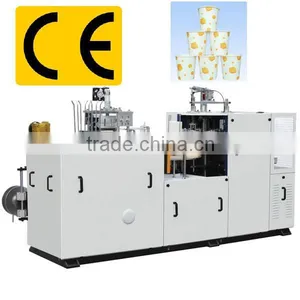 High Speed Safe Disposable Paper Cup Making Machine thumbnail-1