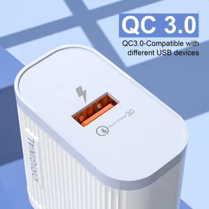 2022 New Product Usb Mobile Phone Chargers Warp Charger One Port USB for IPhone for HUAWEI for Xioami thumbnail-5