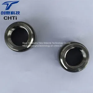 Spot Supply of Chuanghui TC4 Titanium Alloy Gray Nut Mechanical Accessories for Customized Processing of Irregular Parts thumbnail-1