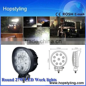 27w Square LED Work Spot Light Off Road Square Lamp 27w,27w Led Work Light for ATV Utility Truck SUV thumbnail-1