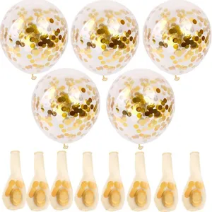 Cheap Large 36 Inch Clear Latex Birthday Decorations Gender Reveal Confetti Balloons Balloons Set With Confetti thumbnail-2