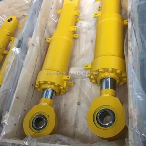 Excavator Ram Boom Hydraulic Cylinders With Hydraulic Safe Valve Similar As Case Komatsu Cat Doosan Mitsubishi Sany Liugong thumbnail-1