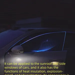 Luminous Car Window Film, Car Glass Film thumbnail-2