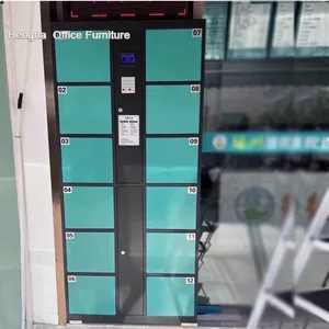 Smart E-Locker With Barcode System | High-Security Digital Storage for Airports, Retail, and Corporate Use thumbnail-4