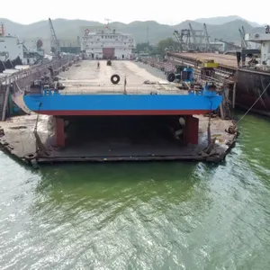 10,000-ton Deck Barge for Sale Barge LCT Used Ships Used Ship Trading Platform Crane Vessel Tugboat Bulk Carrier Cargo Ship Shipbuilding Shipyard thumbnail-2