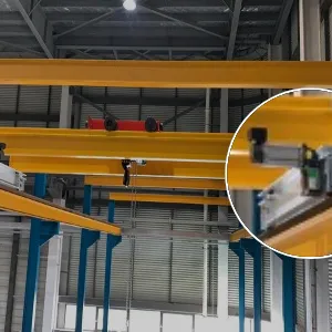 DRS 400-A90-B-0-B-H-W80 Wheel Block Applied Semi-Gantry Crane/Gantry Crane thumbnail-1