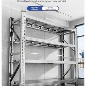 Rustproof Commercial 201 Stainless Steel Kitchen Rack | 4-Layer Adjustable Food Storage Shelving Nearby-get it Tomorrow thumbnail-5