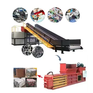MSW Shredder Carton Box Shredder Machine Plastic Crushing and Baling Machine EPC thumbnail-1