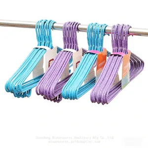Ultra-thin Non-slip Metal Hangers Space Saving Anti-slip Metal Hangers thumbnail-1
