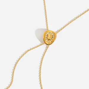 CNC Precision Cut Stainless Steel Necklace With Titanium Nitride Barrier - Scratch Resistant thumbnail-4