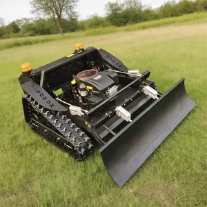 60 Slope Safe Industrial Gas-electric Hybrid Remote Control Crawler Lawn Mower VTLM800 800mm Cutting Width Brush Cutter Snow thumbnail-1