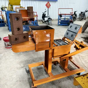 Clay Brick Machine Hydraulic Soil Brick Machine Red Brick Making Machine Manual Electric Diesel Options thumbnail-2
