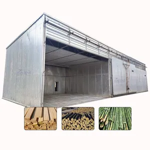 Air Energy Wood Drying Kiln Automatic Slab Veneer Eucalyptus Board Anti-corrosion Wood Drying Equipment EPC thumbnail-1