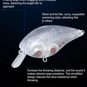 Floating Crankbait-GDCK07-60mm/12g thumbnail-4